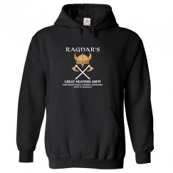 Ragnar's Great Heathen Army Classic Unisex Kids and Adults Pullover Hoodie For Historical TV Show Fans